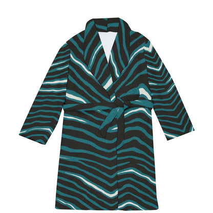 Philadelphia Football Game Day All-Over Print Men's Borg Fleece Robe
