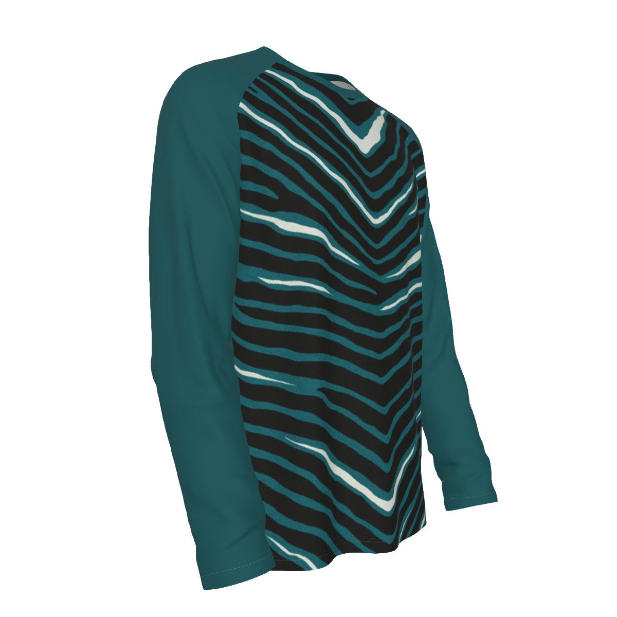 Philadelphia Football Game Day All-Over Print Men's Raglan Long Sleeve T-shirt  | 190GSM Cotton