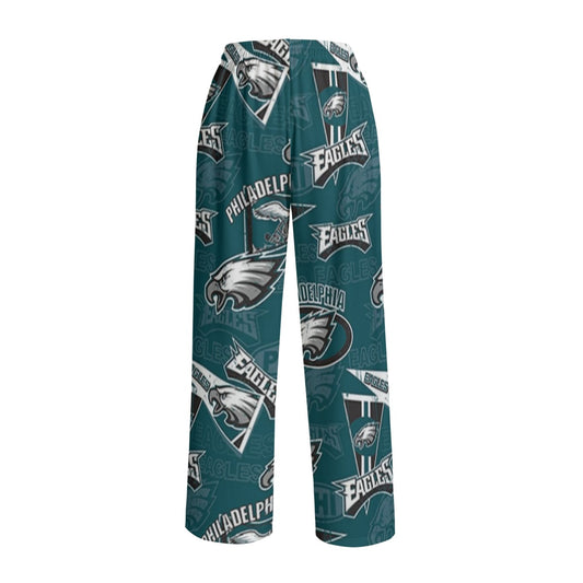 Philadelphia Football Game Day All-Over Print Unisex Wide Leg Pants | Interlock