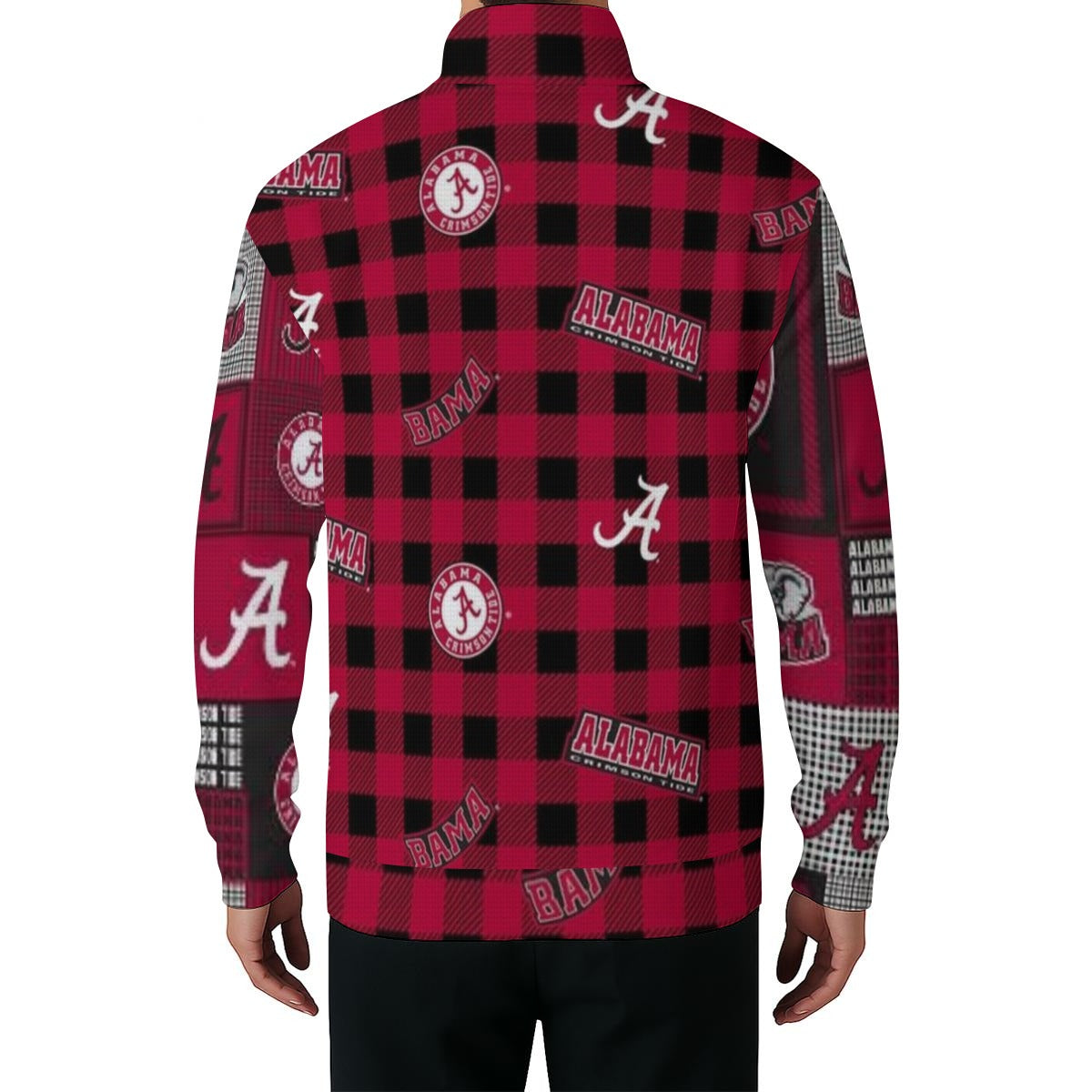 Alabama - Crimson Tide Casual Pullover Shirt With 1/4 Zip