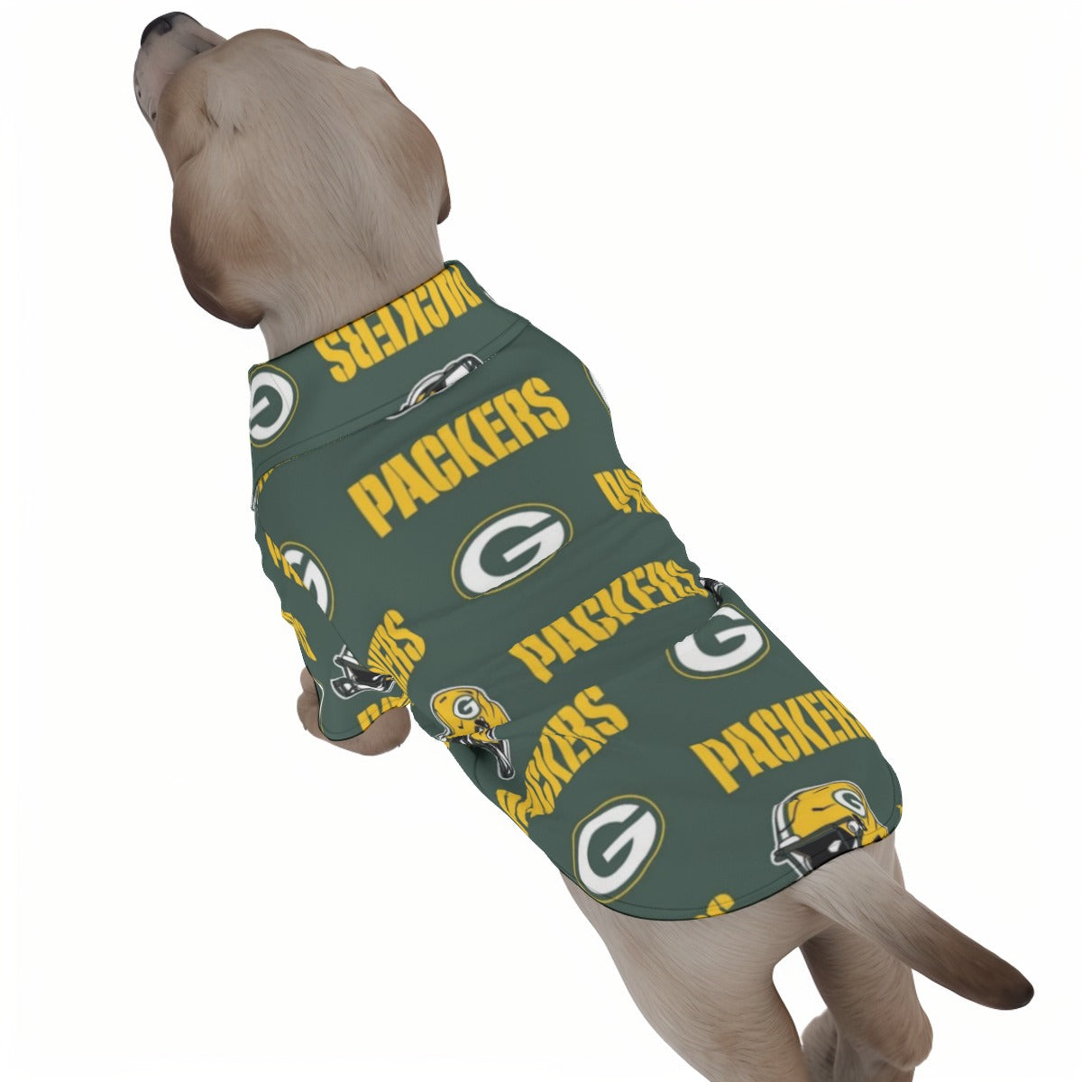 Green Bay Football Game Day All-Over Print Pet‘s Hawaiian Shirt