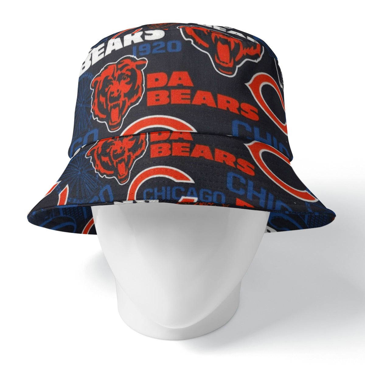 Urban Legend Chicago Bears Double-Side Printing Bucket Hat