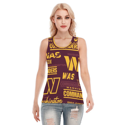 Washington Commanders Women's Skinny Sport Tank Top