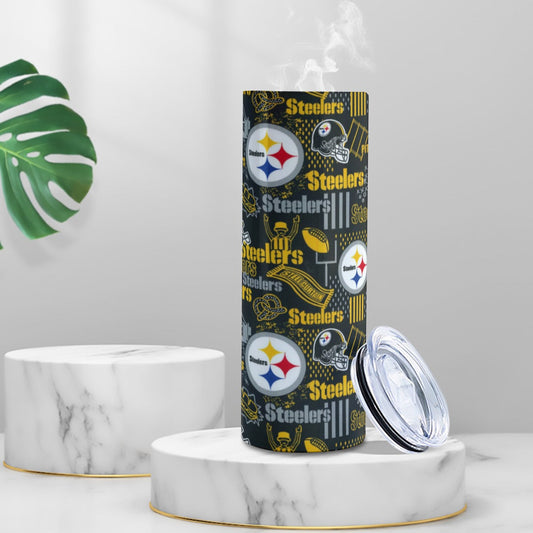 Pittsburgh Steelers Tumbler with twinkle surface  20oz