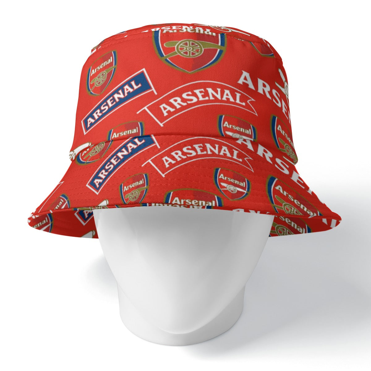 Arsenal FC Football Club Double-Side Printing Bucket Hat