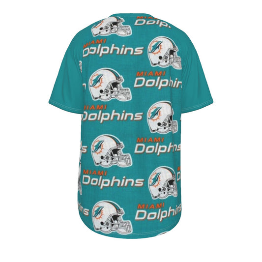 Miami Football Game Day All-Over Print Men's O-neck Short Sleeve T-shirt
