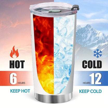 Washington Commanders Custom 20OZ Tumbler With Sliding Lid For The USA