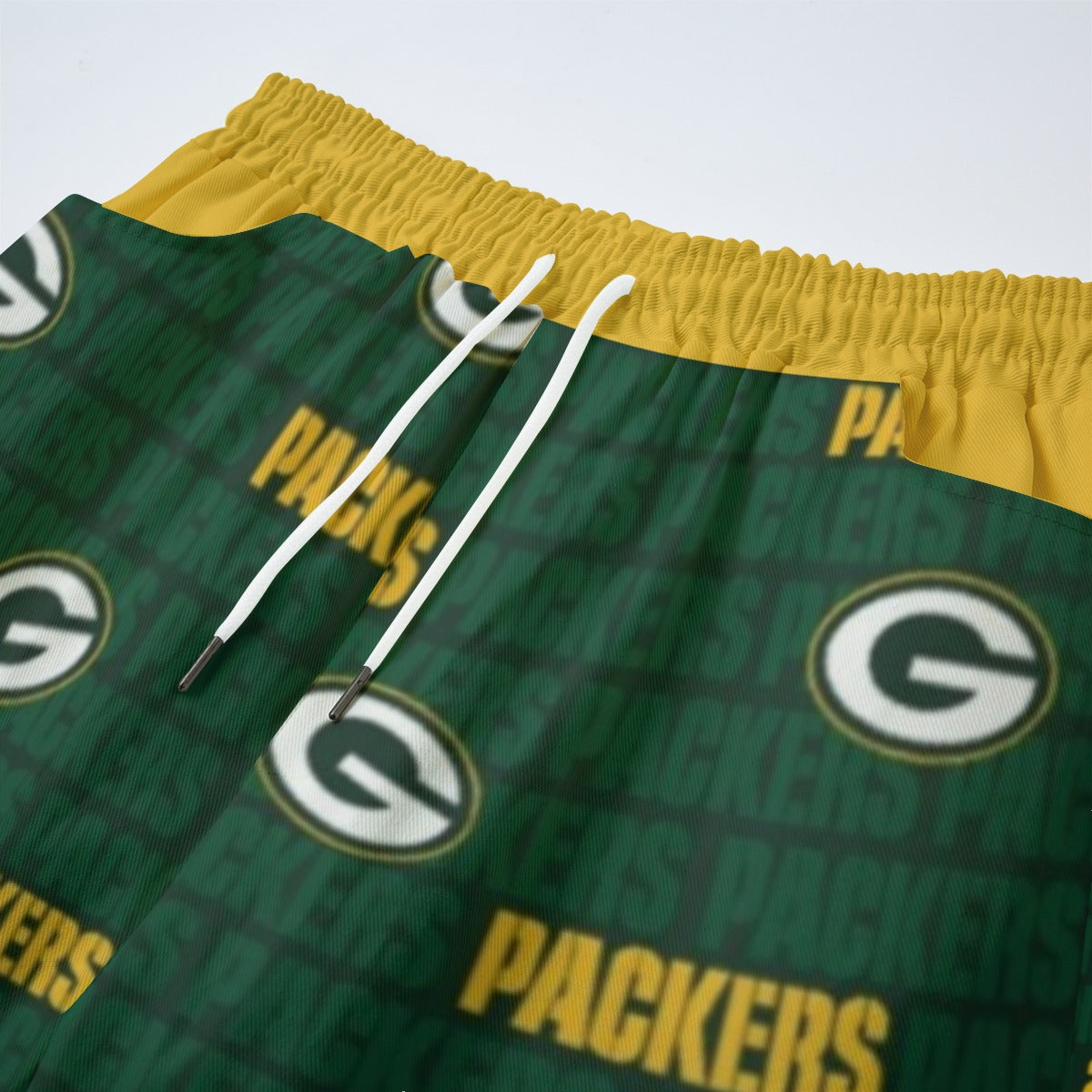 Green Bay Football Game Day All-Over Print Unisex Straight Casual Pants | 245GSM Cotton