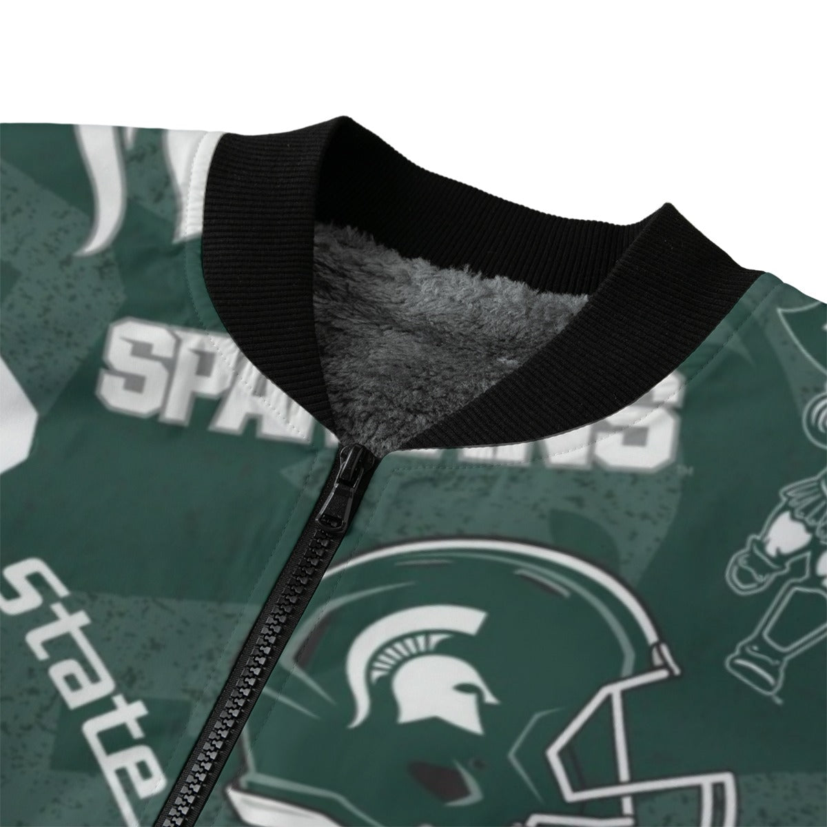 Urban Legend Michigan State – Spartans Fleece Bomber Jacket