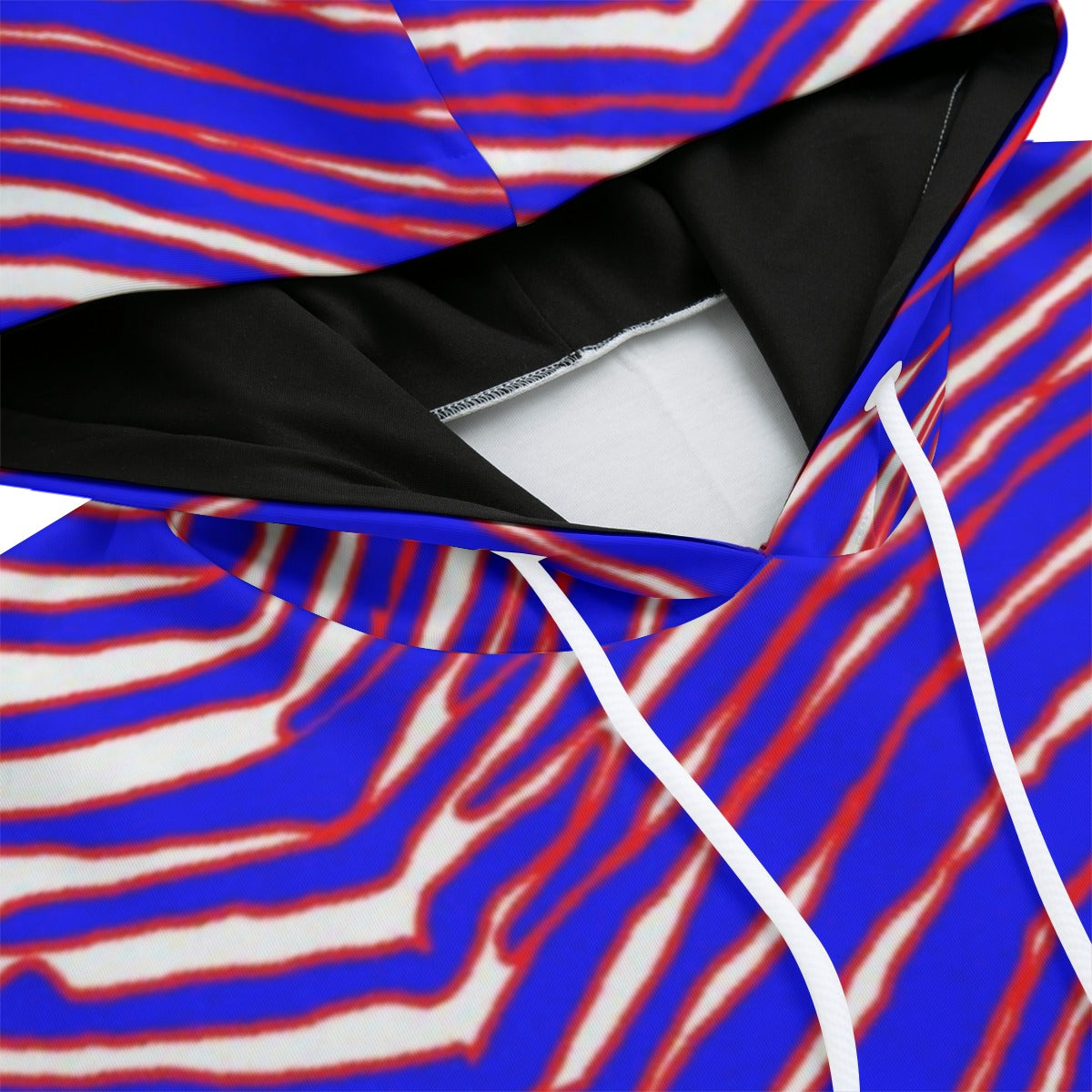 Buffalo Bills Zubaz Men's Pullover Hoodie | Interlock
