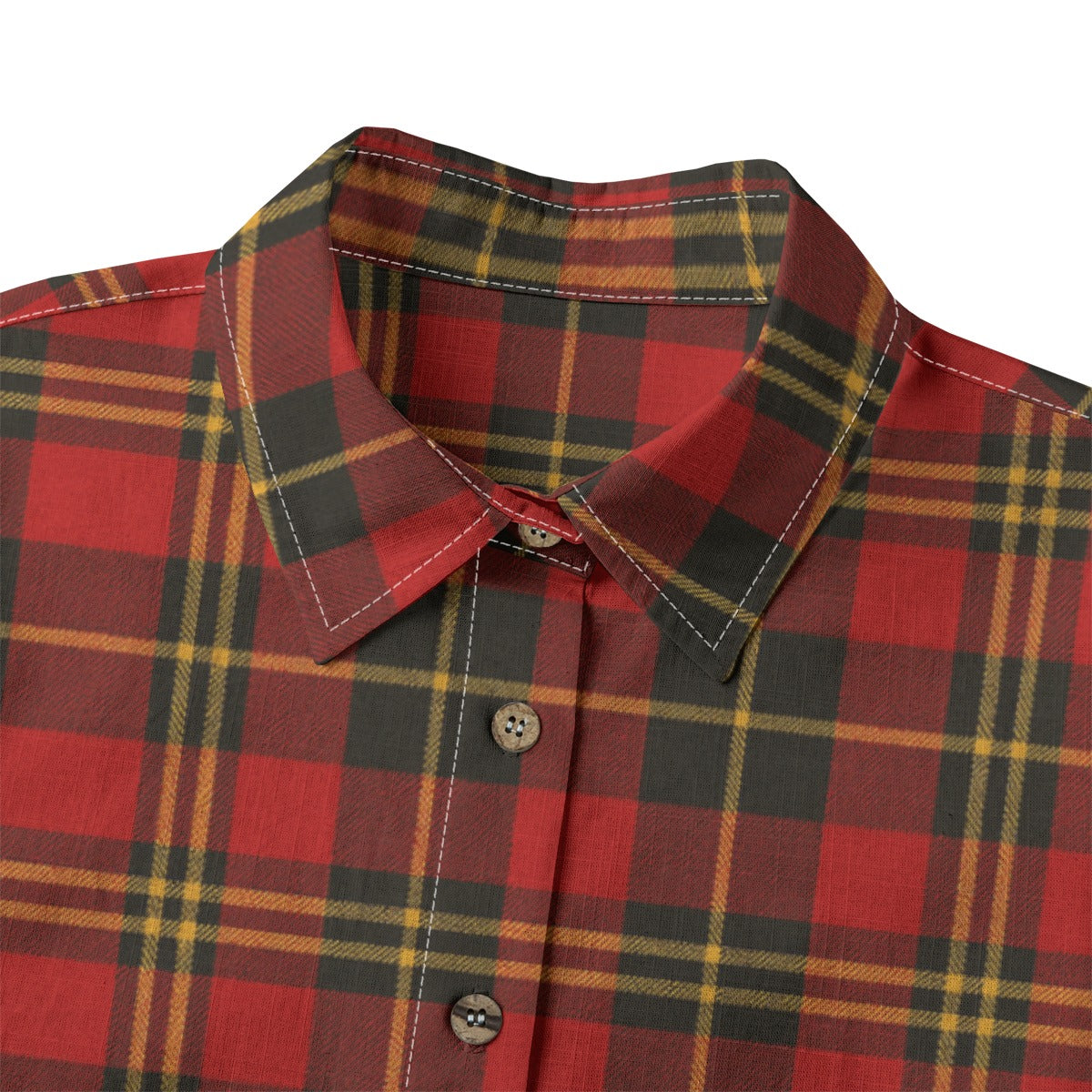 Maryland Tartan Plaid Terrapins Women's Shirt | 125GSM Cotton