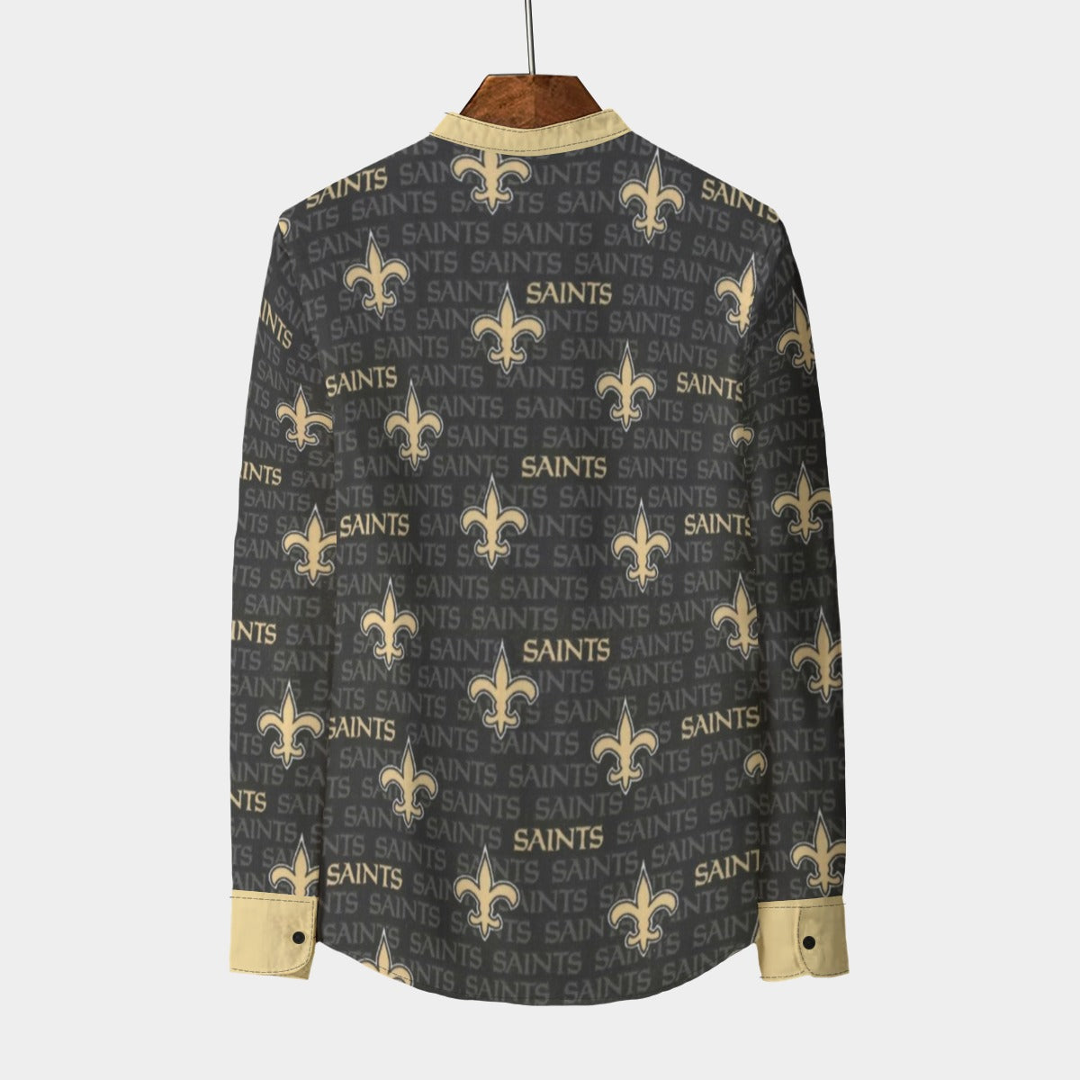 Urban Legend New Orleans Saints Collar Shirt With Long Sleeve | 110GSM Imitation Flax
