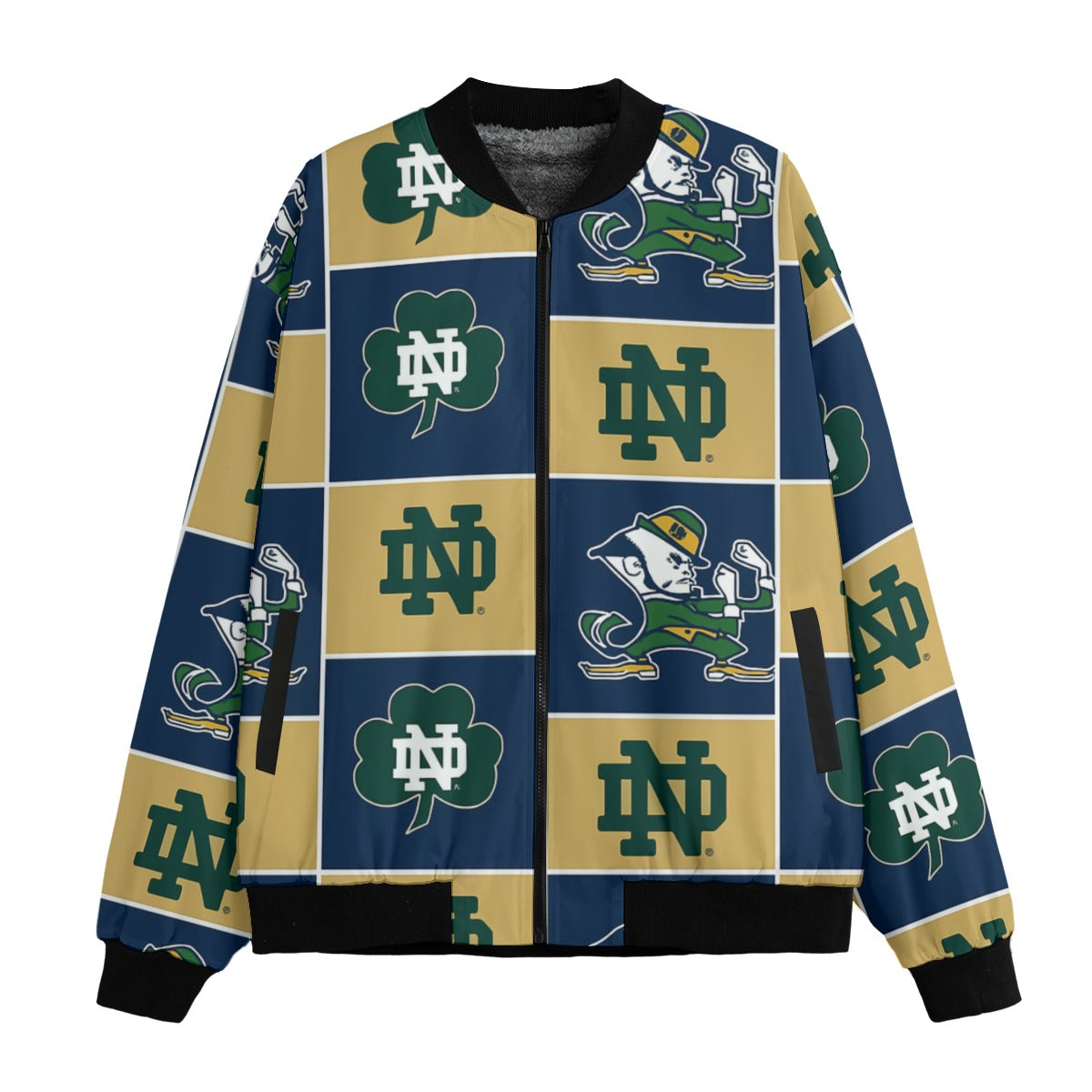 Urban Legend Notre Dame – Fighting Irish Fleece Bomber Jacket