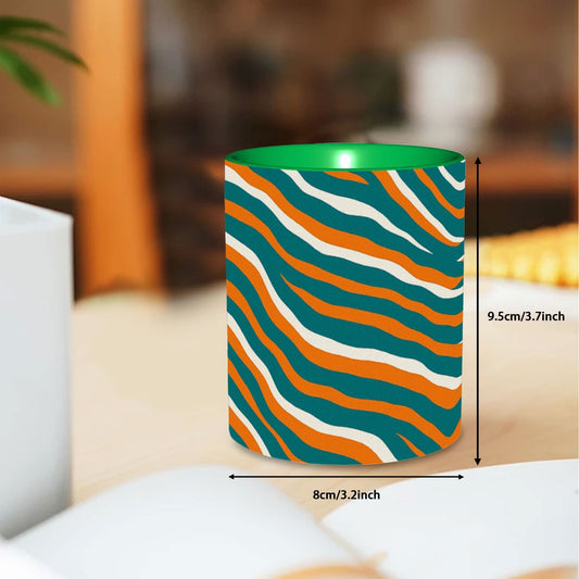 Miami Football Game Day 11oz Double Color Mug For the USA