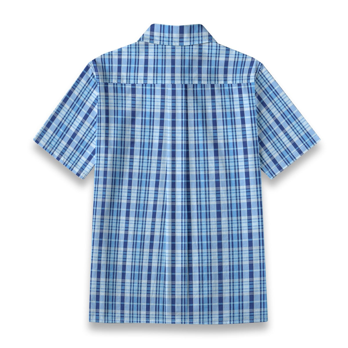 North Carolina Tartan Plaid Tar Heels Blue Women's Shirt | 125GSM Cotton