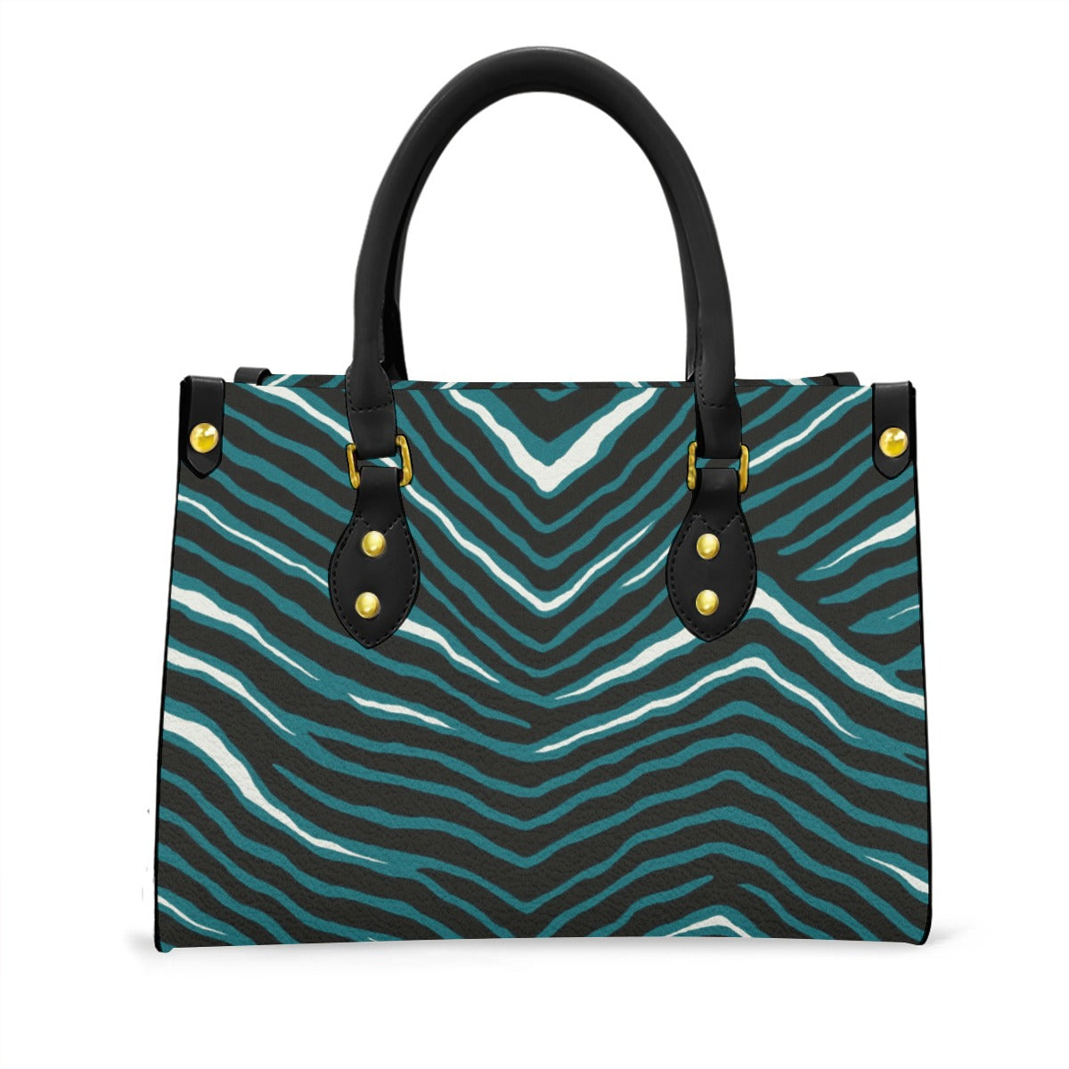 Philadelphia Football Game Day Women's Tote Bag With Black Handle