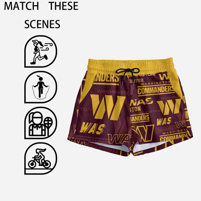 Washington Commanders Women's Casual Shorts