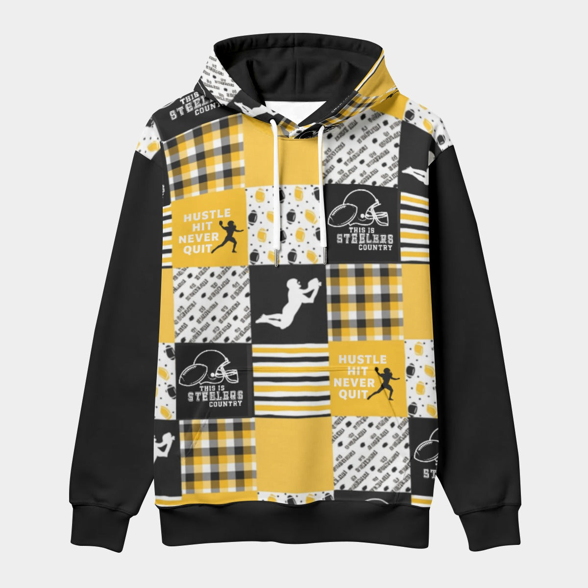 All-Over Print Men's Thicken Pullover Hoodie