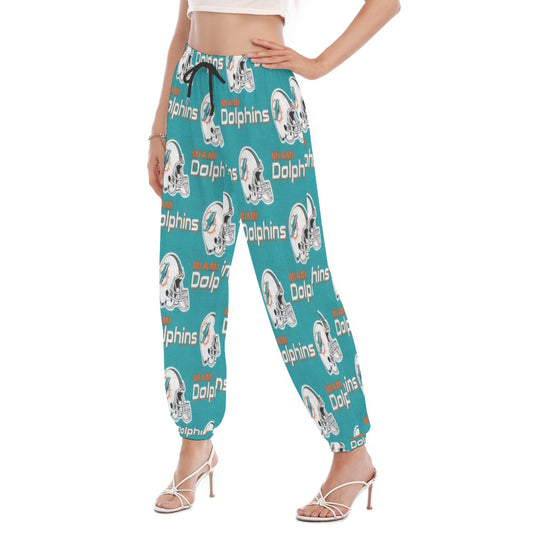 Miami Football Game Day All-Over Print Women's Slim Bloomers