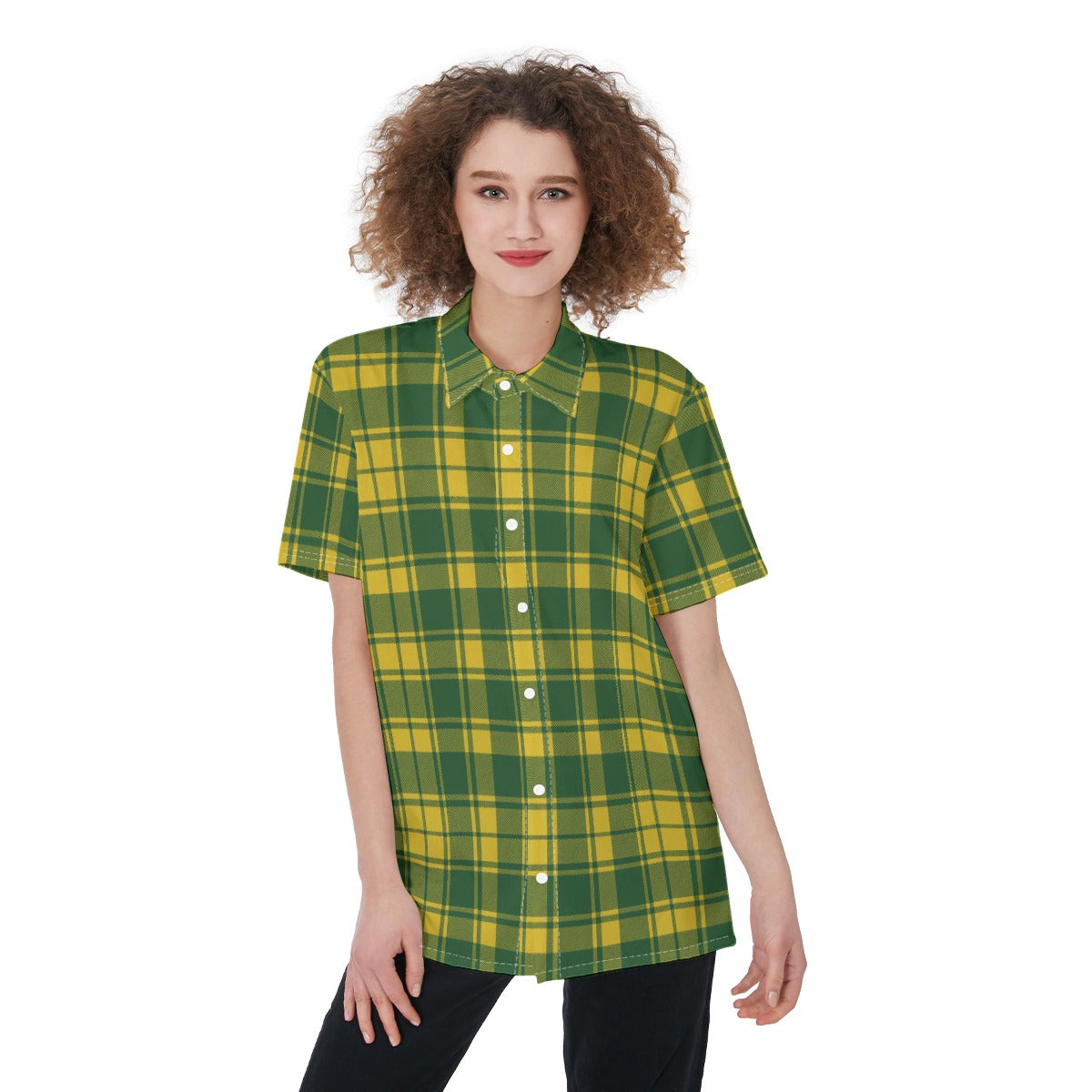 Oregon Tartan Plaid Ducks Women's Shirt