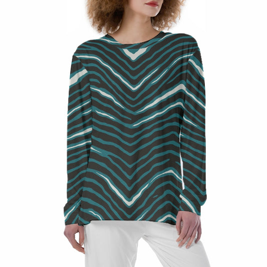 Philadelphia Football Game Day All-Over Print Women'S Pajama T-shirt|180GSM
