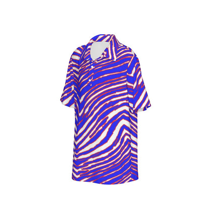 Buffalo Bills Zubaz Teenage Polo Collar Jersey |210GSM