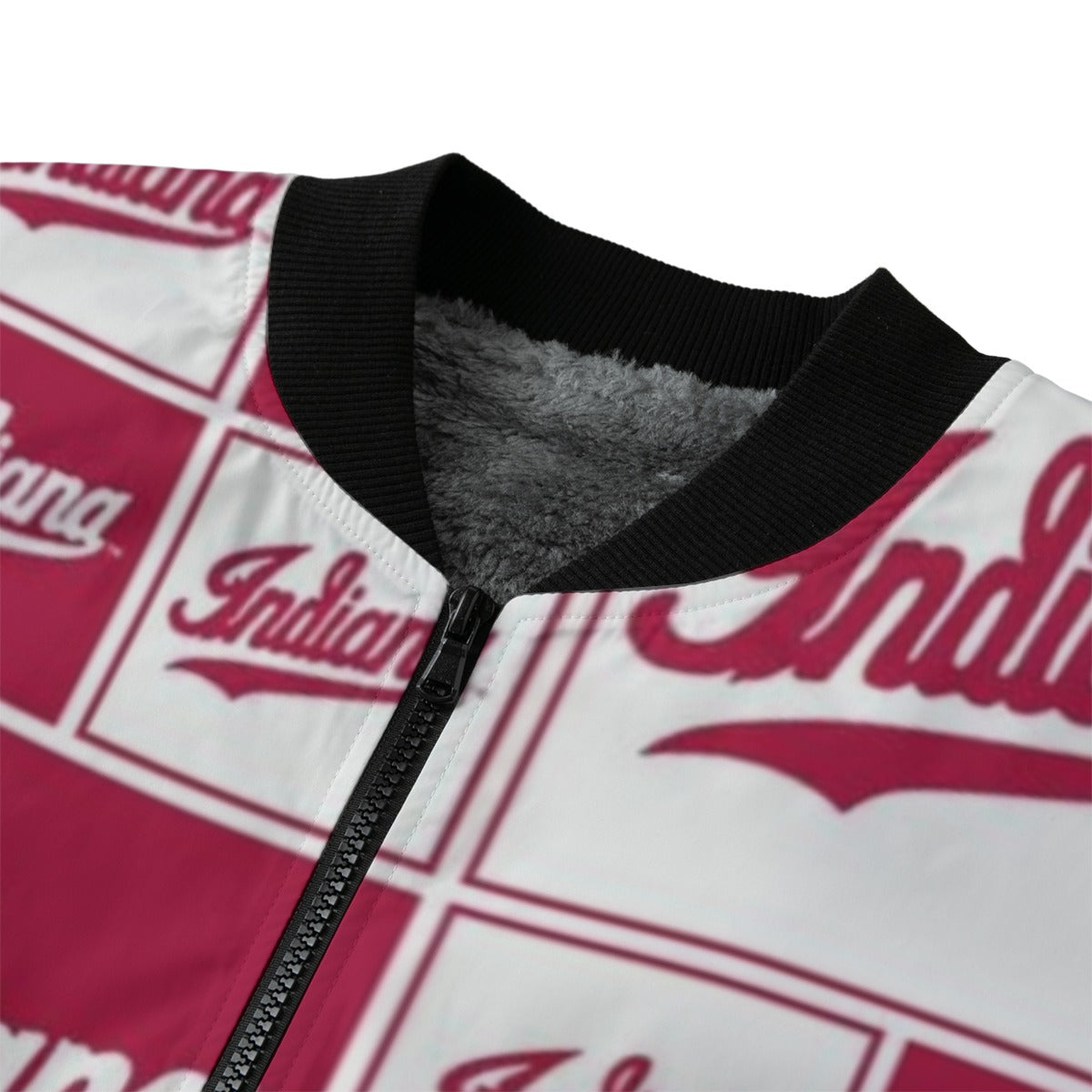Urban Legend Indiana Bloomington – Hoosiers Fleece Bomber Jacket