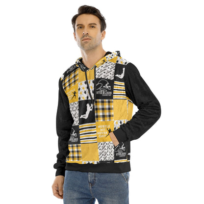 All-Over Print Men's Pullover Hoodie | Velvet