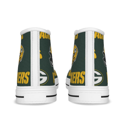 Green Bay Football Game Day Men's Canvas Shoes