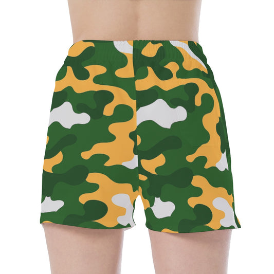 Green Bay Football Game Day All Over Print Wide Waistband Sport Shorts