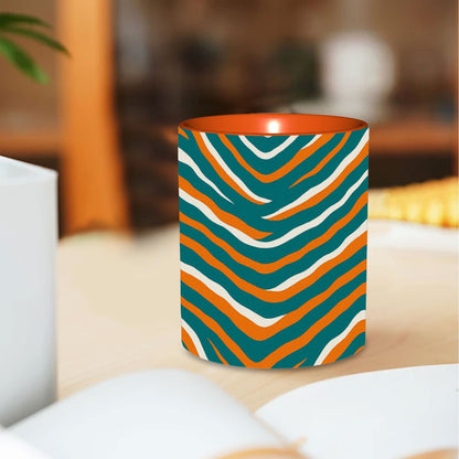 Miami Football Game Day 11oz Double Color Mug For the USA