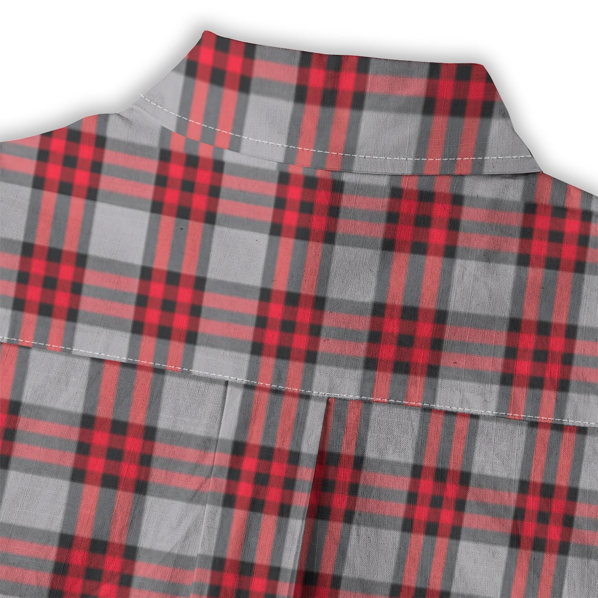 Ohio State Tartan Plaid Buckeyes Women's Shirt | 125GSM Cotton