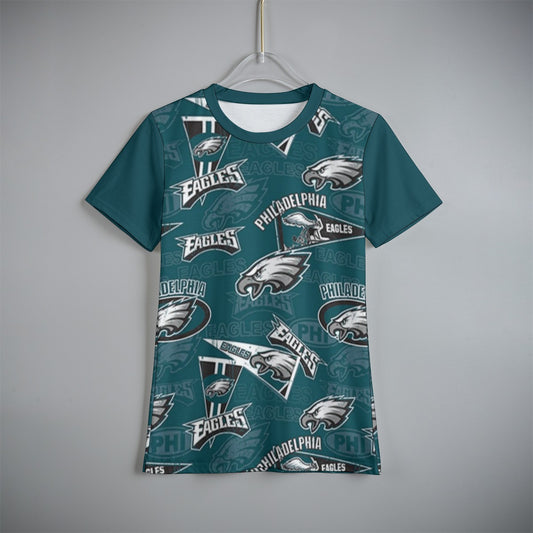 Philadelphia Football Game Day Eco-friendly All-Over Print Kid's Short Sleeve