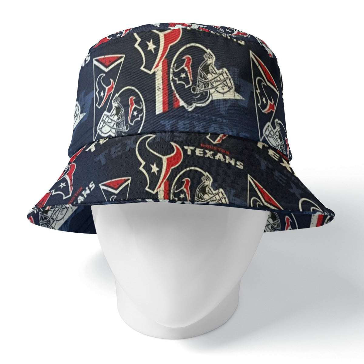 Urban Legend Houston Texans  Double-Side Printing Bucket Hat
