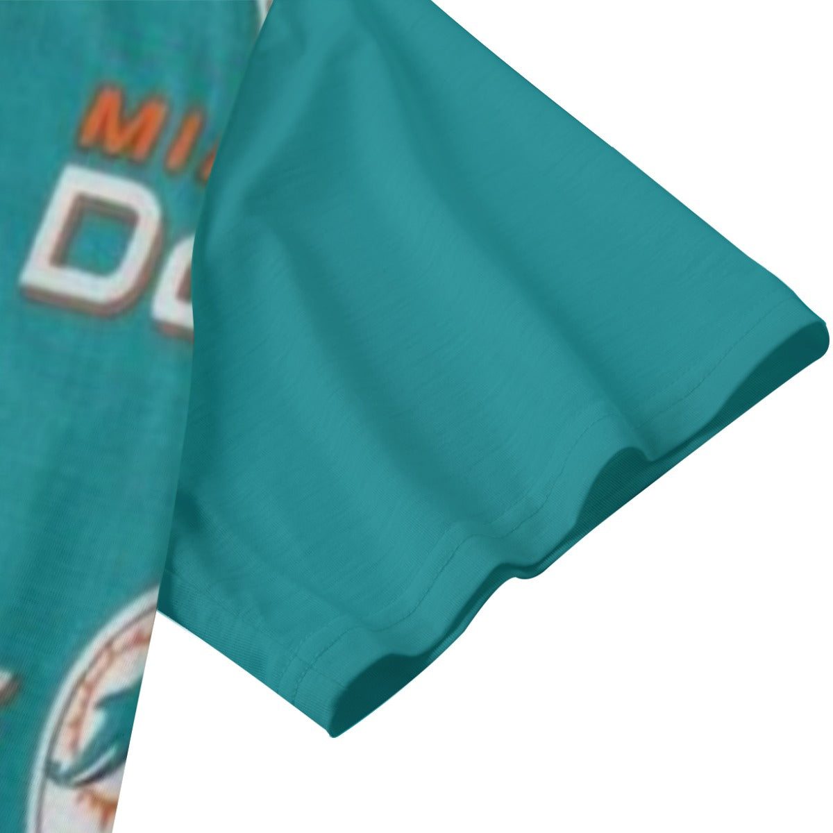 Miami Football Game Day Eco-friendly All-over Print Unisex V-neck T-Shirt