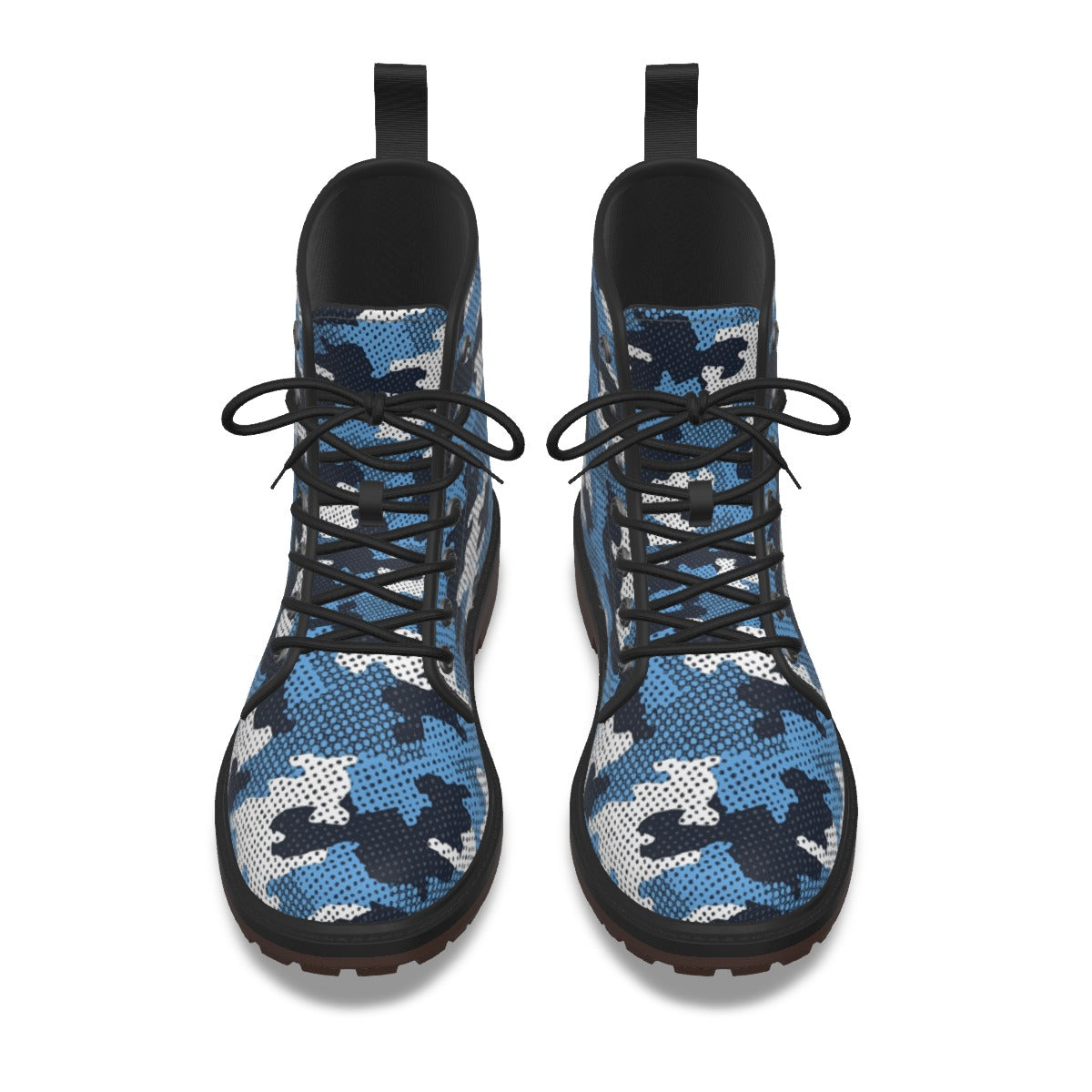 Urban Legend North Carolina Chapel Hill Carolina Blue and White Camo Martin Short Boots – Tar Heels-