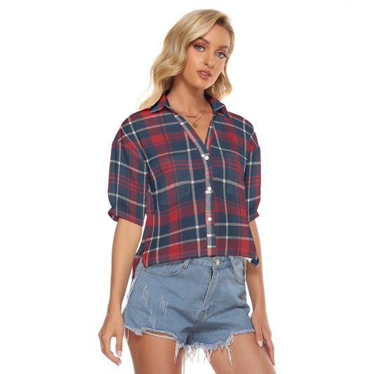 Urban Legend Arizona Wildcats Tartan Plaid Women's V-Neck Shirt – College Heritage Streetwear Style