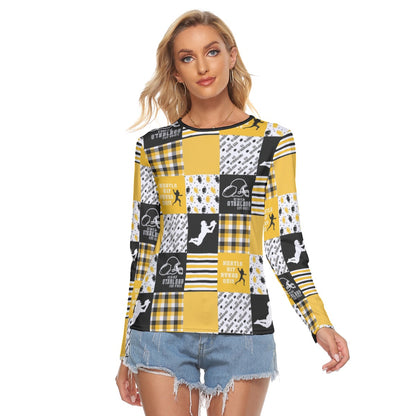 All Over Print Women's Stretchable long Sleeve Top