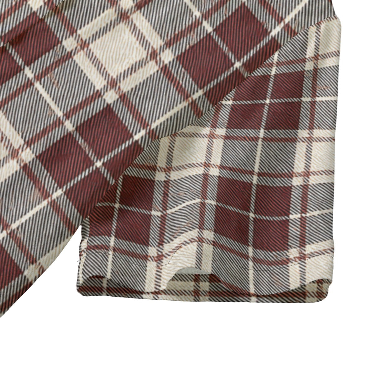 Oklahoma Tartan Plaid Sooners Women's Hawaii Shirt | Rayon