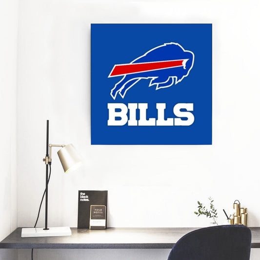 Buffalo Bills Zubaz Framed Single Piece Mural | Square