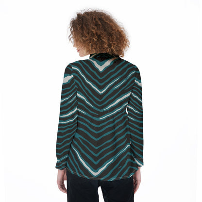 Philadelphia Football Game Day All-Over Print Women's Elastic-Back Shirt