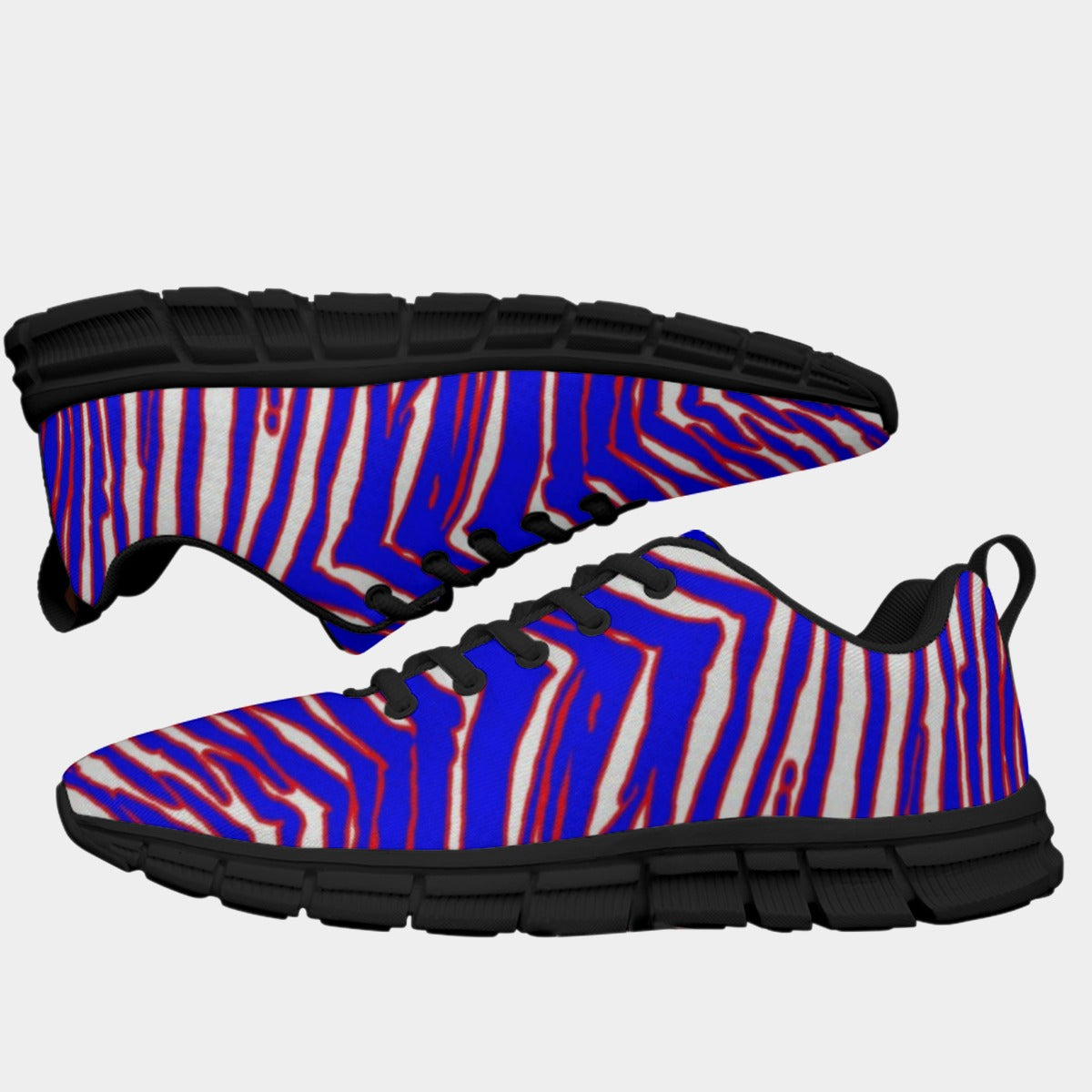 Buffalo Bills Zubaz Men's Sports Shoes With Black Sole