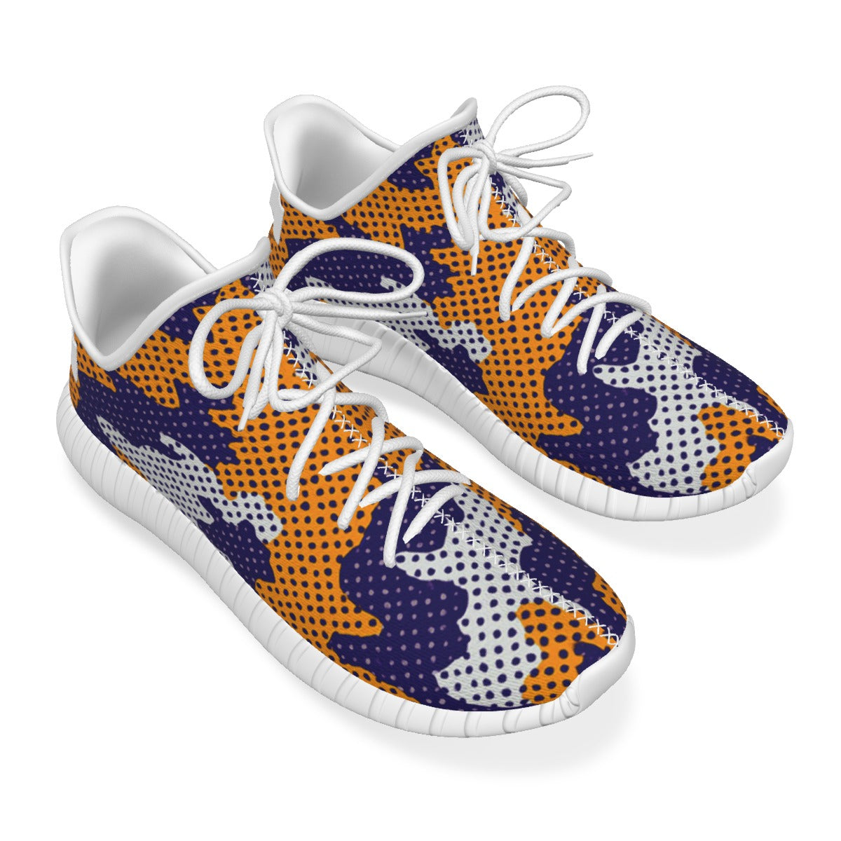 Urban Legend Louisiana State University Tigers Purple Gold White Camo Coconut Sneakers Shoes