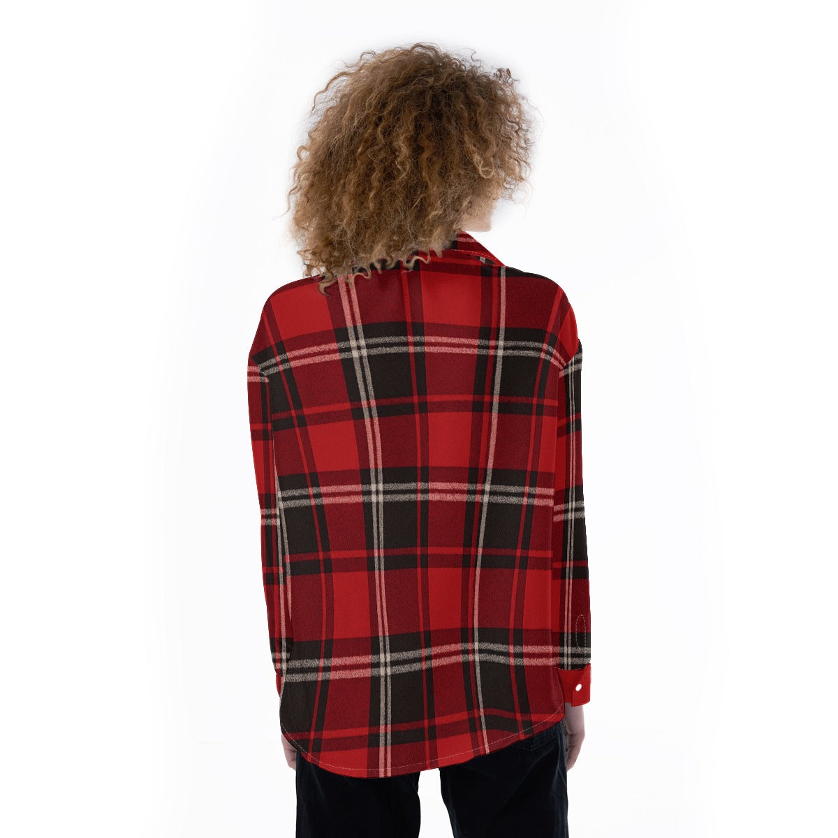 Cincinnati - Bearcats Tartan Plaid  Women's Satin Shirt