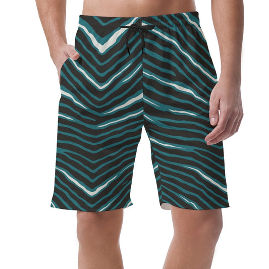 Philadelphia Football Game Day All-Over Print Men's Casual Shorts
