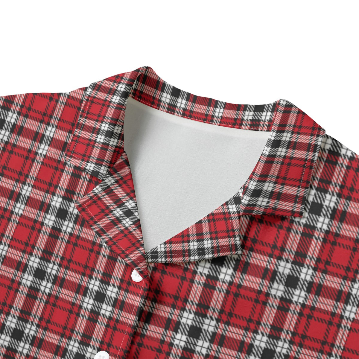 Louisville Tartan Plaid Cardinals Women's Hawaii Shirt | Rayon