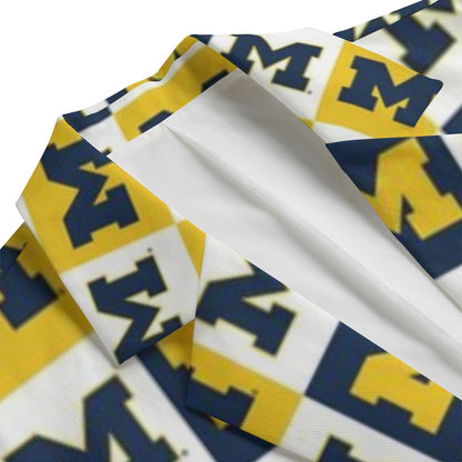 Michigan - Wolverines Collar Blazer