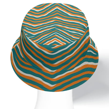 Miami Football Game Day Double-Side Printing Bucket Hat