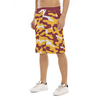 Washington Commanders Men's Tether Loose Shorts With Pocket