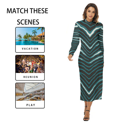 Philadelphia Football Game Day All-Over Print Women's Hip Dress